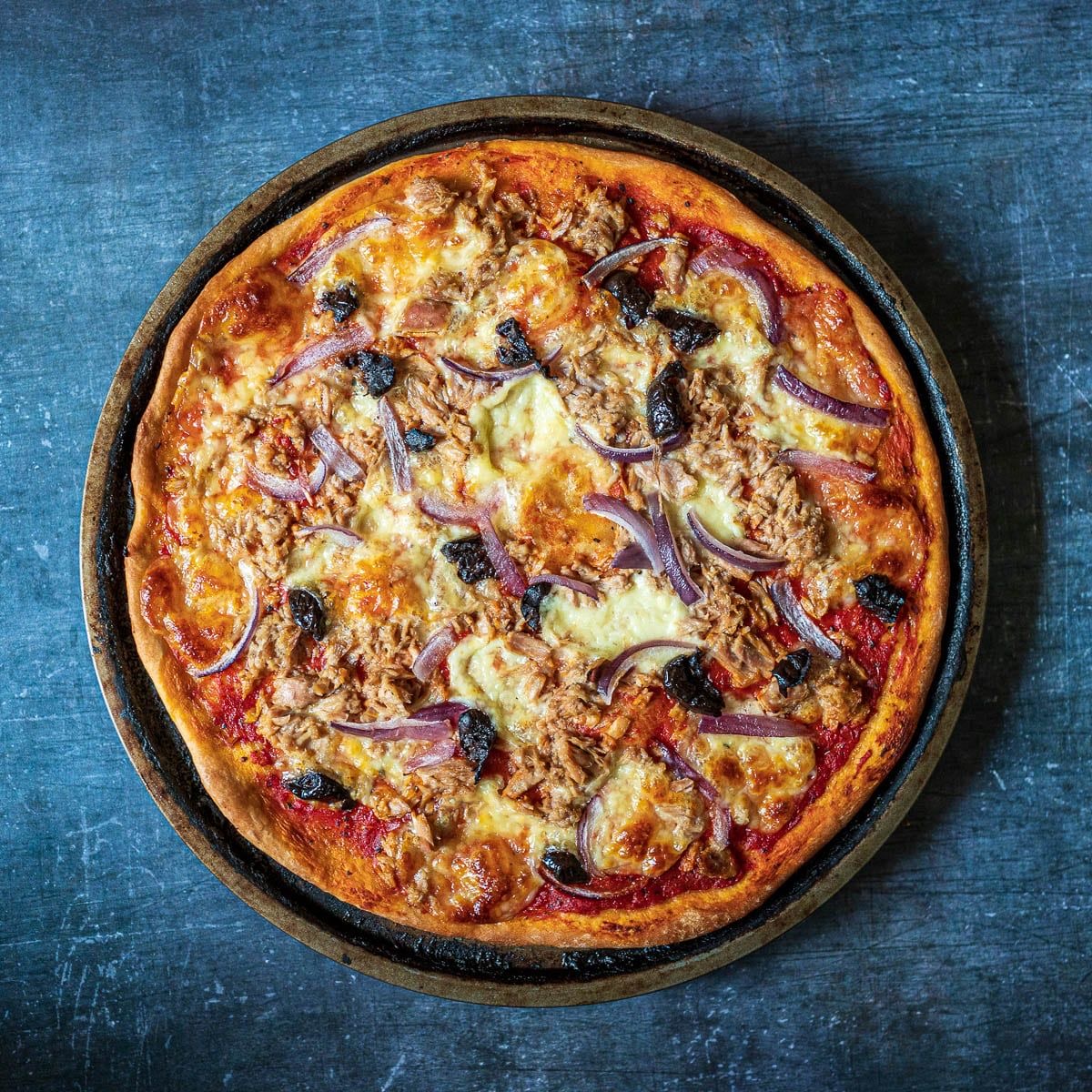 Pizza Thon oignon
